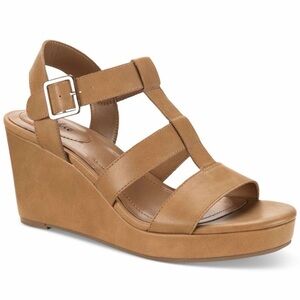 Style & Co. Brown Wedge Sandals. Women’s Size 10M